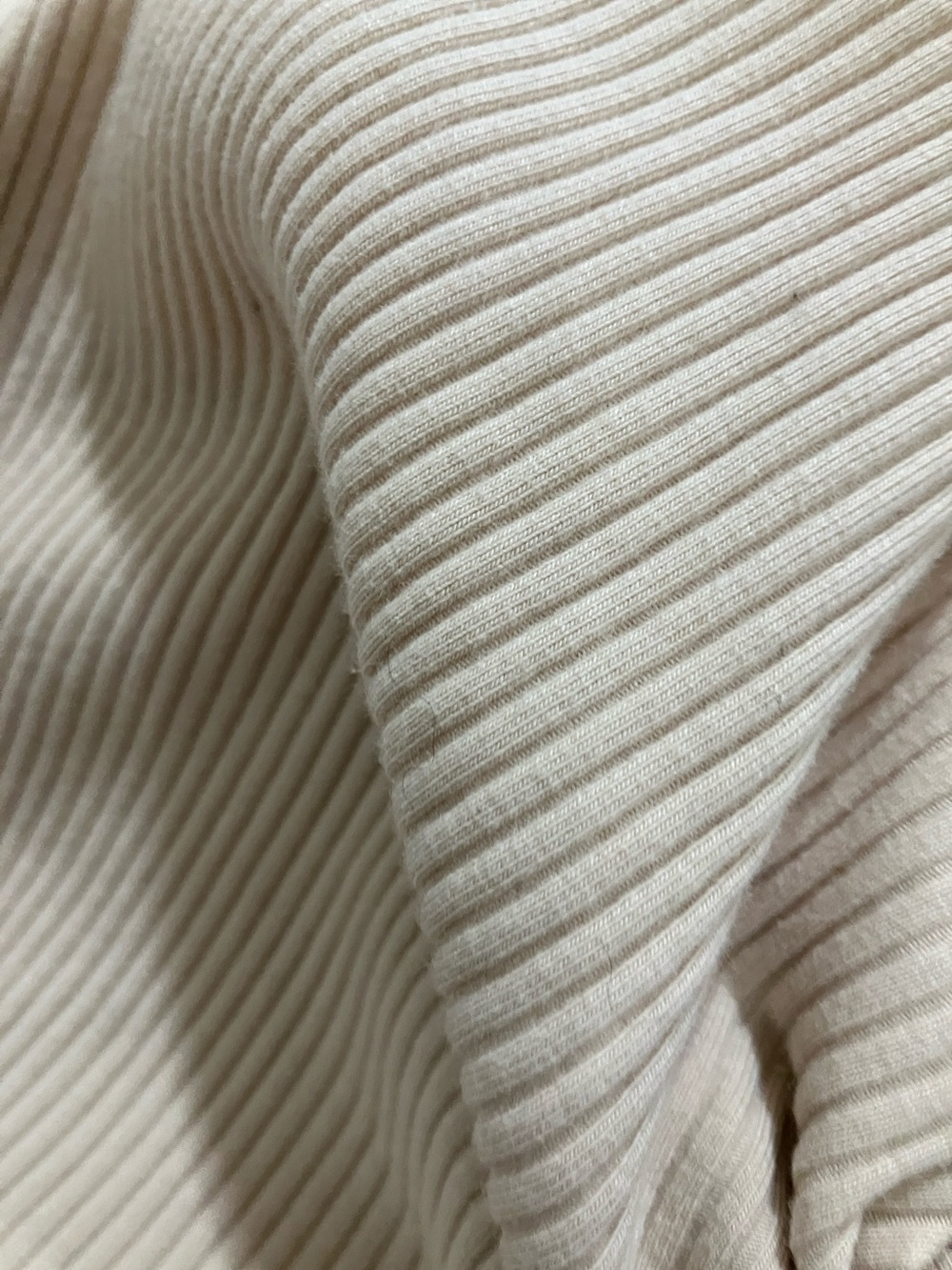 SHEIN Beige Ribbed Ruched Mini Dress - Picture 8 of 8